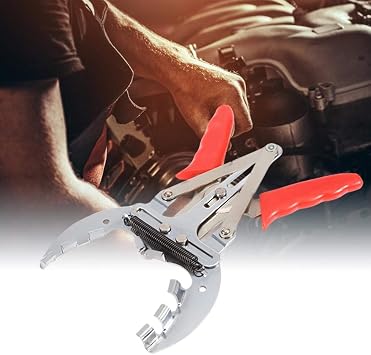 Aramox Piston Ring Compressor, Car Auto Piston Ring Compressor Pliers Expander Installer Remove Tool (4inch)