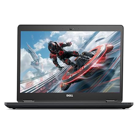 (Refurbished) Dell Latitude E7470 6th Gen Intel Core i5 Thin & Light HD Laptop (16 GB DDR4 RAM|512 GB SSD|14