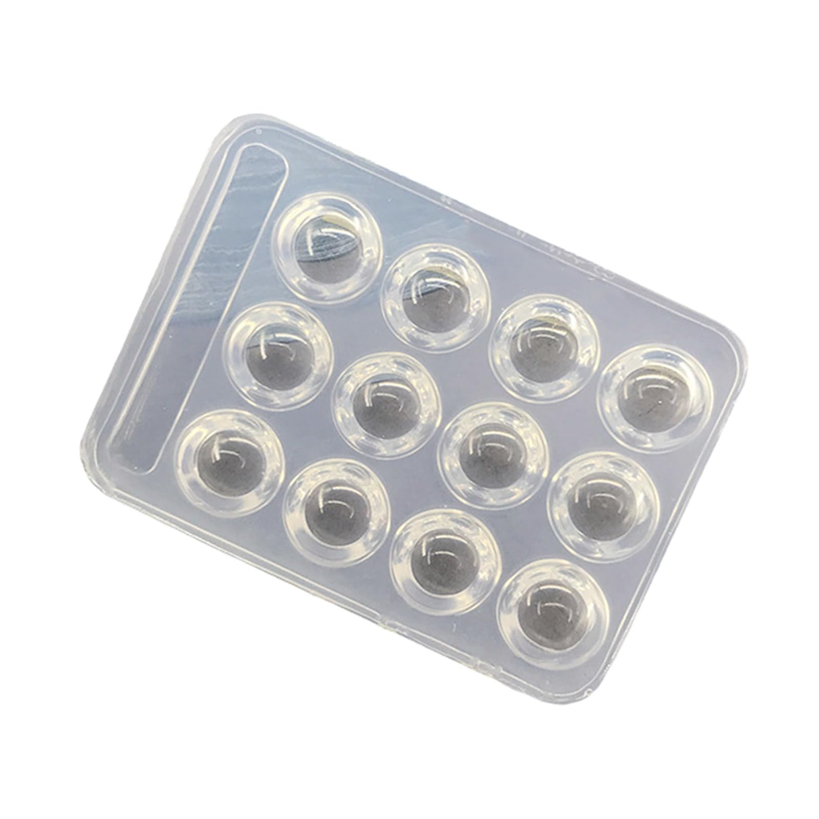 Buxuaaaa Multi-Compartment Silicone Paint Tray Portable Design for Professional Nails Technicians & Artists Food Grade Silicone Palette
