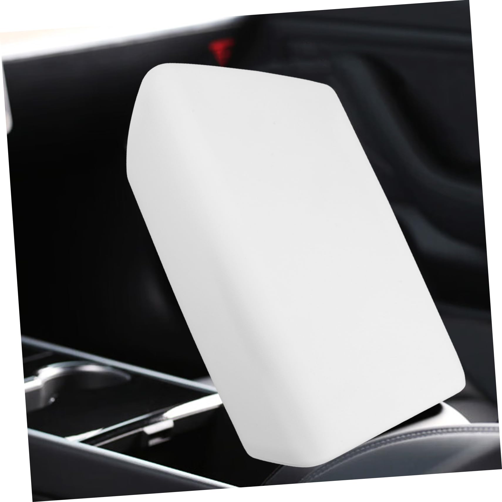 Funda para Reposabrazos de Coche Tpe de Color Claro, Instalación Fácil