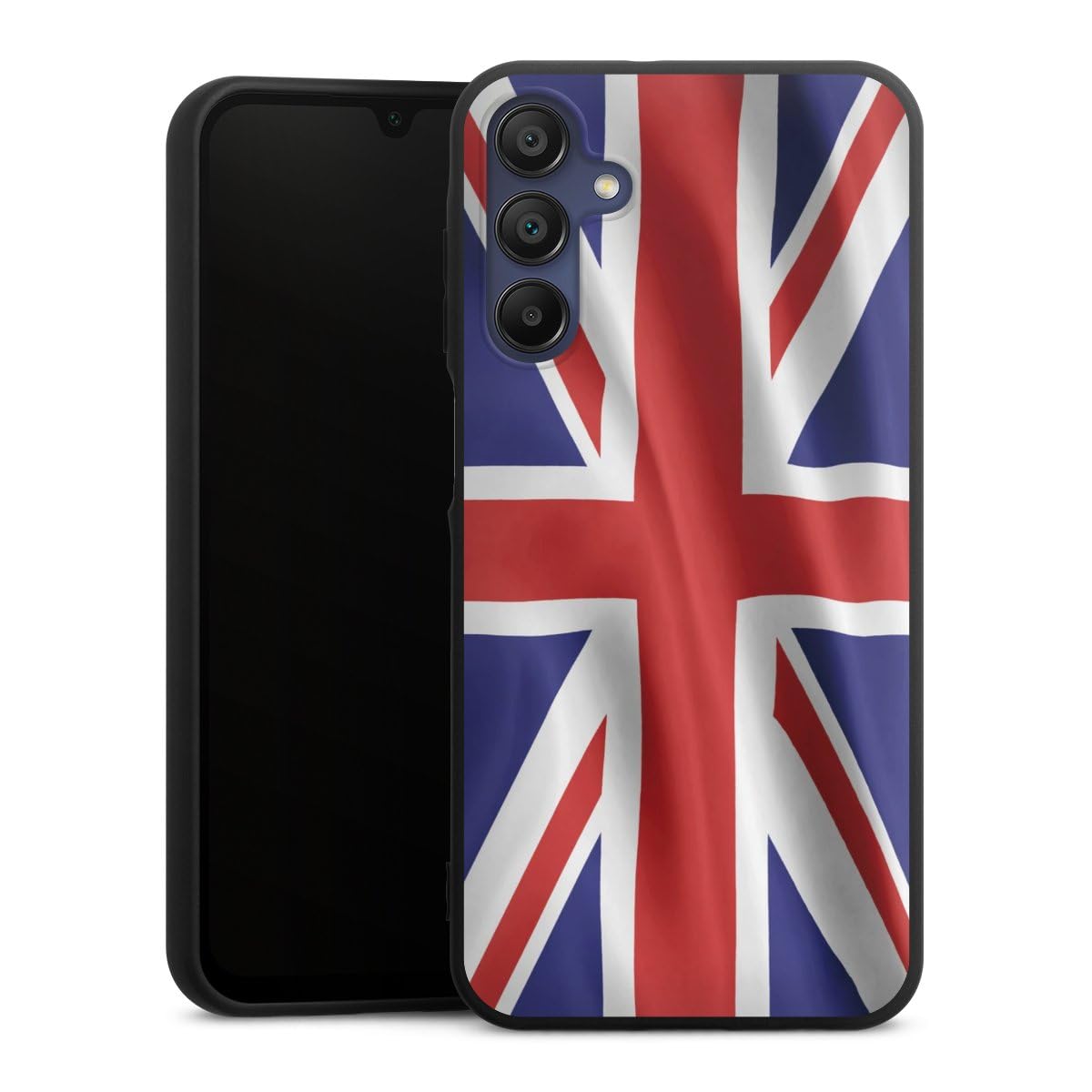 Coque silicone Samsung Galaxy A15 étui souple drapeau Angleterre - 2