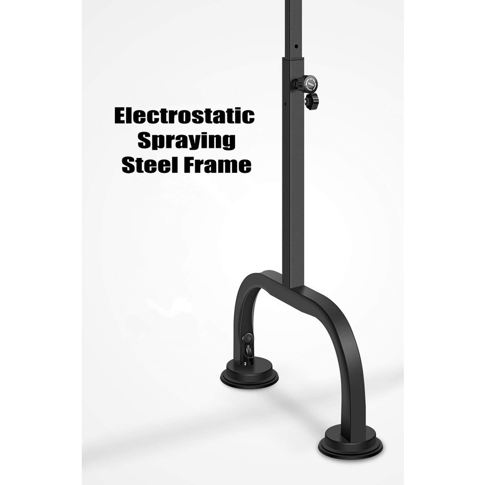 Barra de Ballet, Barra de Ballet, bastón de Baile Ajustable, Barra de Ballet portátil para Gimnasio en casa, Barra Horizontal de Acero Engrosado Ajustable de 3 Grados con Placa Bas