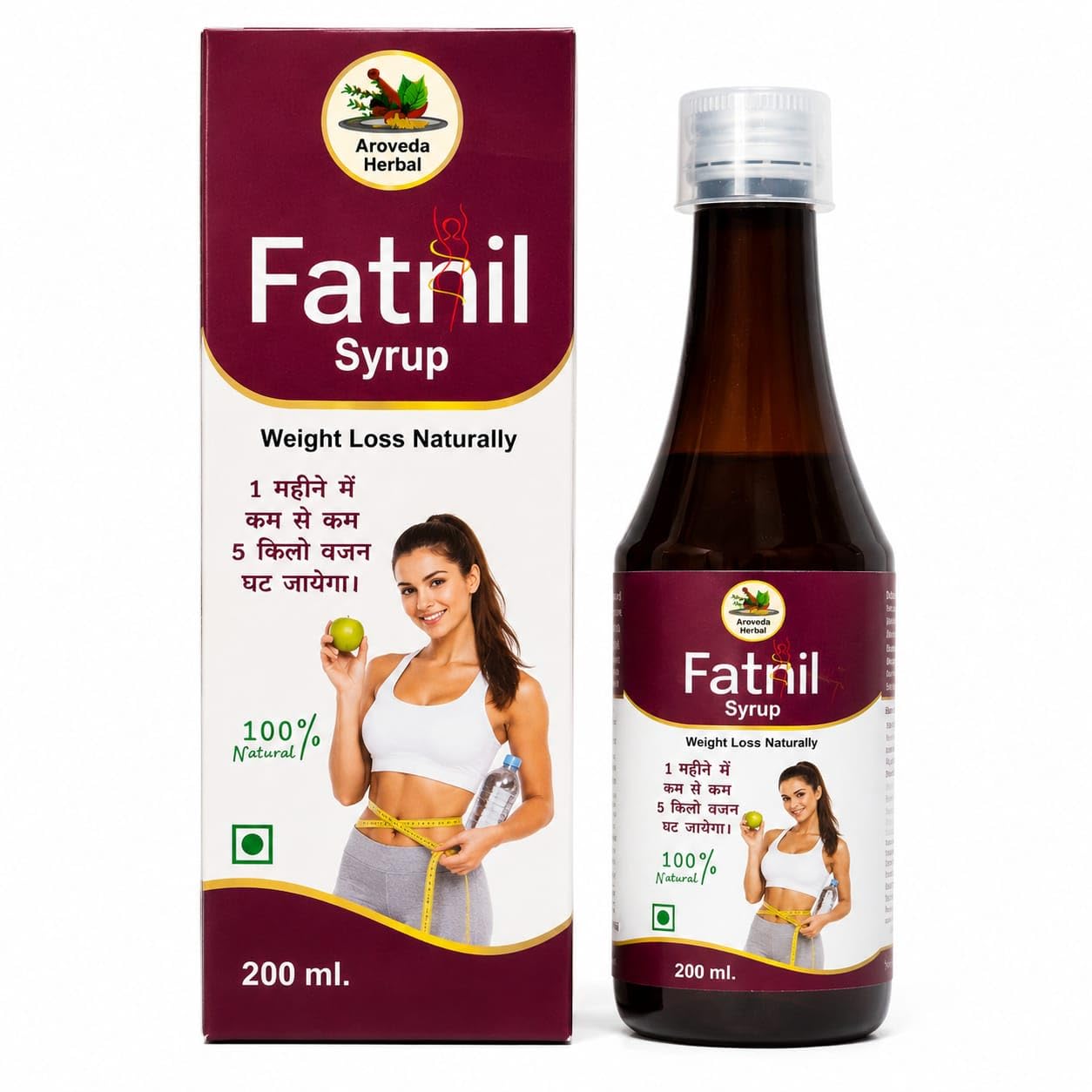 Fatril Natural Weight Loss Syrup | Supports Healthy Metabolism, Energy & Appetite Balance | Ayurvedic Herbal Formula | 200 ml-picture-31