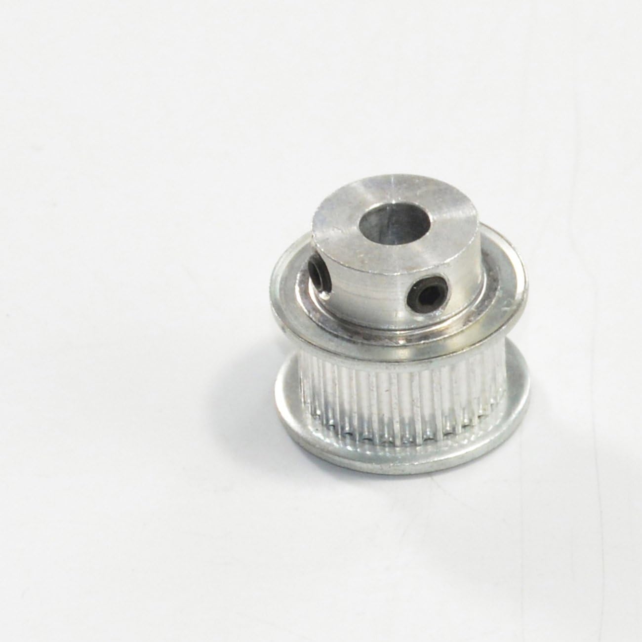 RobotDigg Low Profile GT2 Timing Pulley 30 Teeth 6.35mm Bore for 9mm Wide 2GT Timing Belt Aluminum Alloy GT2 Synchronous Pulley Pack of 2