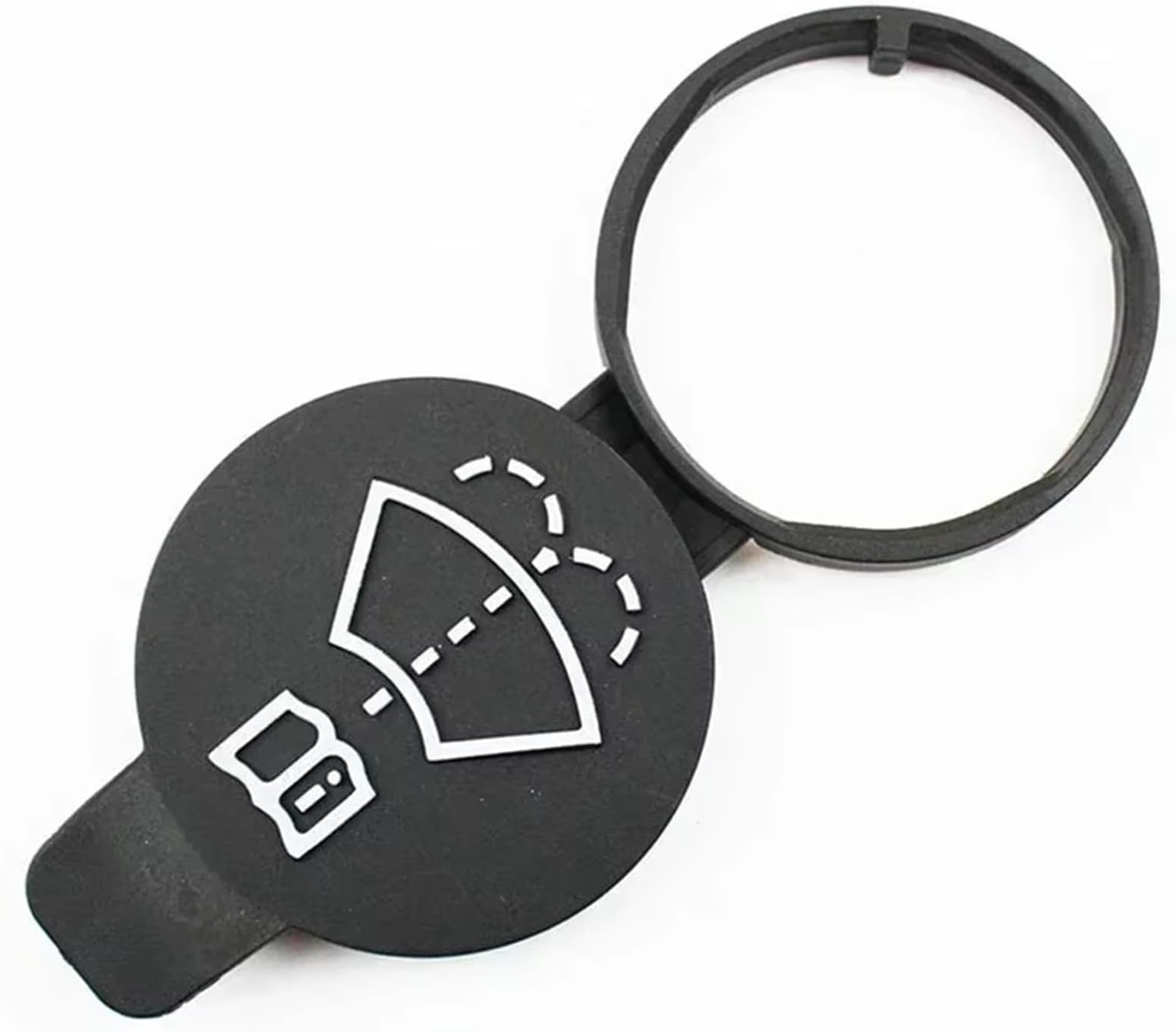 Windshield Washer Fluid Cap Compatible with Buick for Verano 2012-2017 13227300 Windshield Wiper Washer Fluid Reservoir Cap Tank Cover Bottle Lid Exterior Components