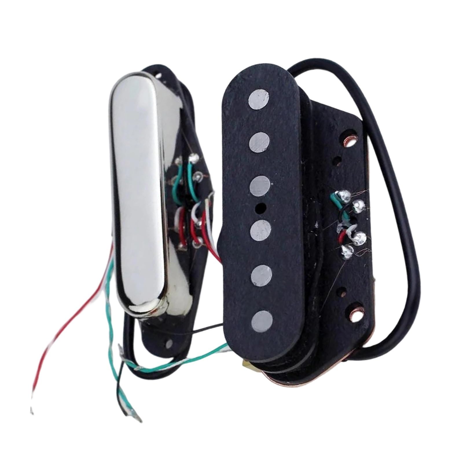 Professionelles E Gitarren Tonabnehmer Set Hals/Stegposition Instrumentenzubehör(1 Set NI)