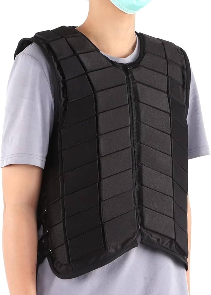 乗馬 ベスト Amazon | 乗馬ベスト 乗馬ベスト 男女兼用 乗馬用保護ベスト