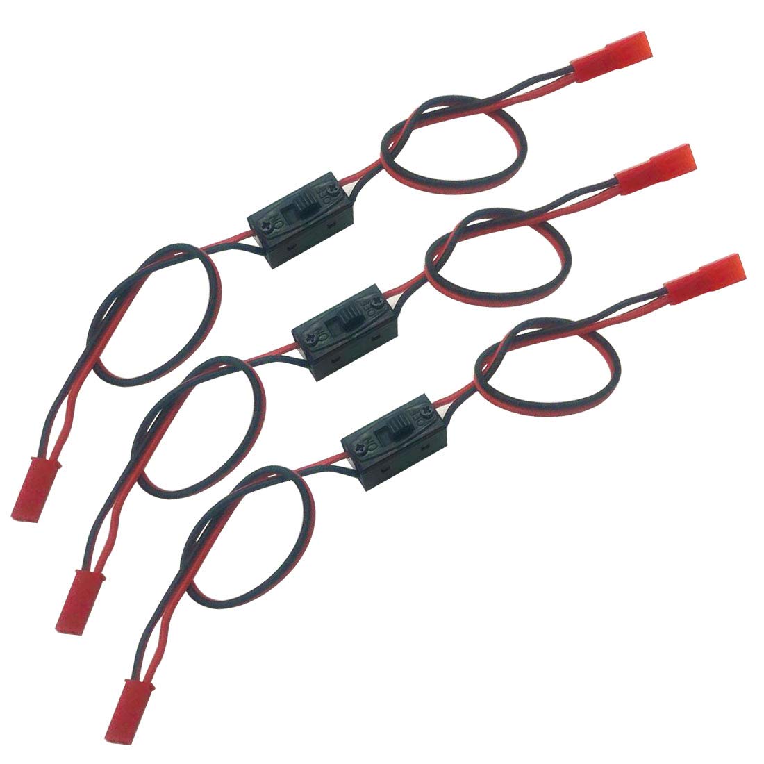 3-Pack On/Off Power Switch With JST Connector For RC Cars, Buggy, Airplane Models - View #8