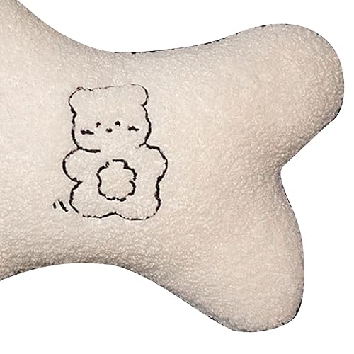 Miniatura 6 de Almohada para el cuello del automóvil, cómoda y suave, cojín para reposa la cabeza, accesorios kawaii para automóvil, almohada para el cuello para