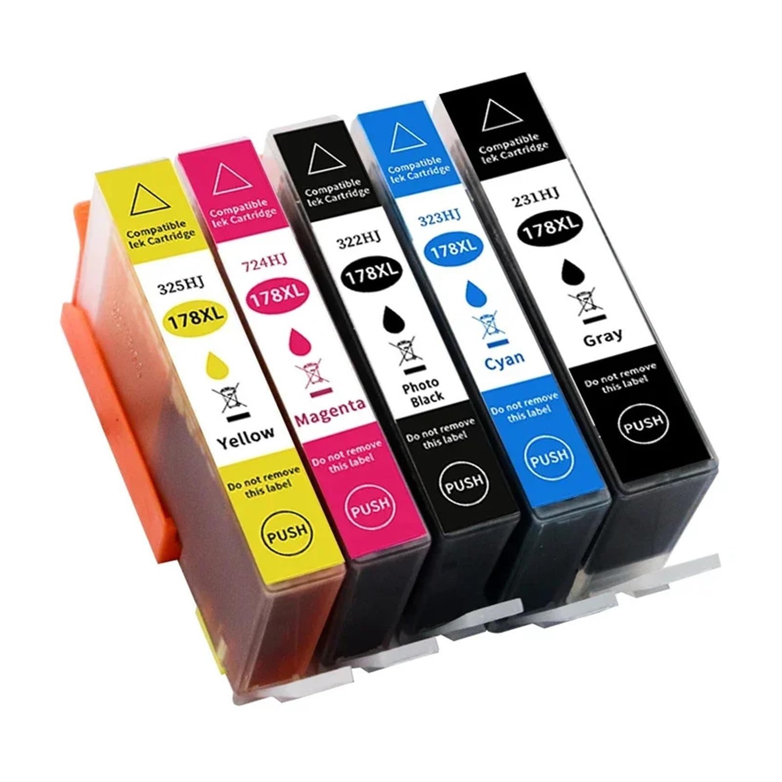 Cartouche d'encre 178XL, Compatible for HP