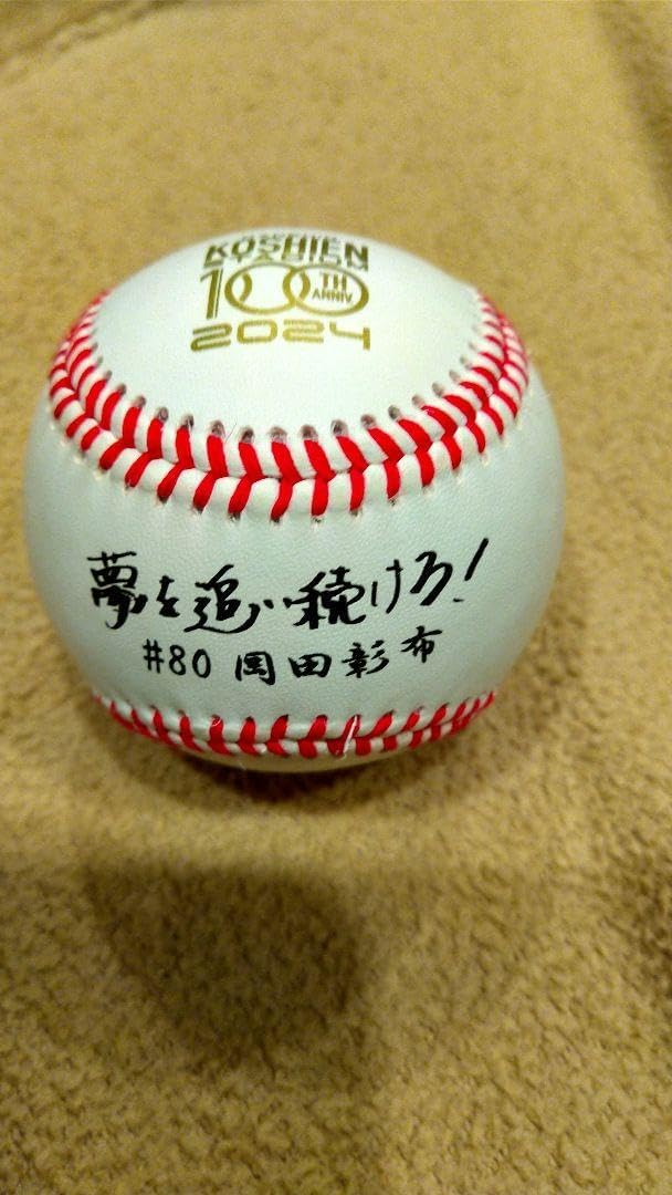 甲子園100周年記念ボール 岡田監督 阪神タイガース 100周年記念ボール