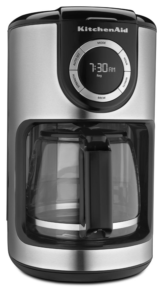 KCM1202OB 12-Cup Glass Carafe Coffee Maker - Onyx Black