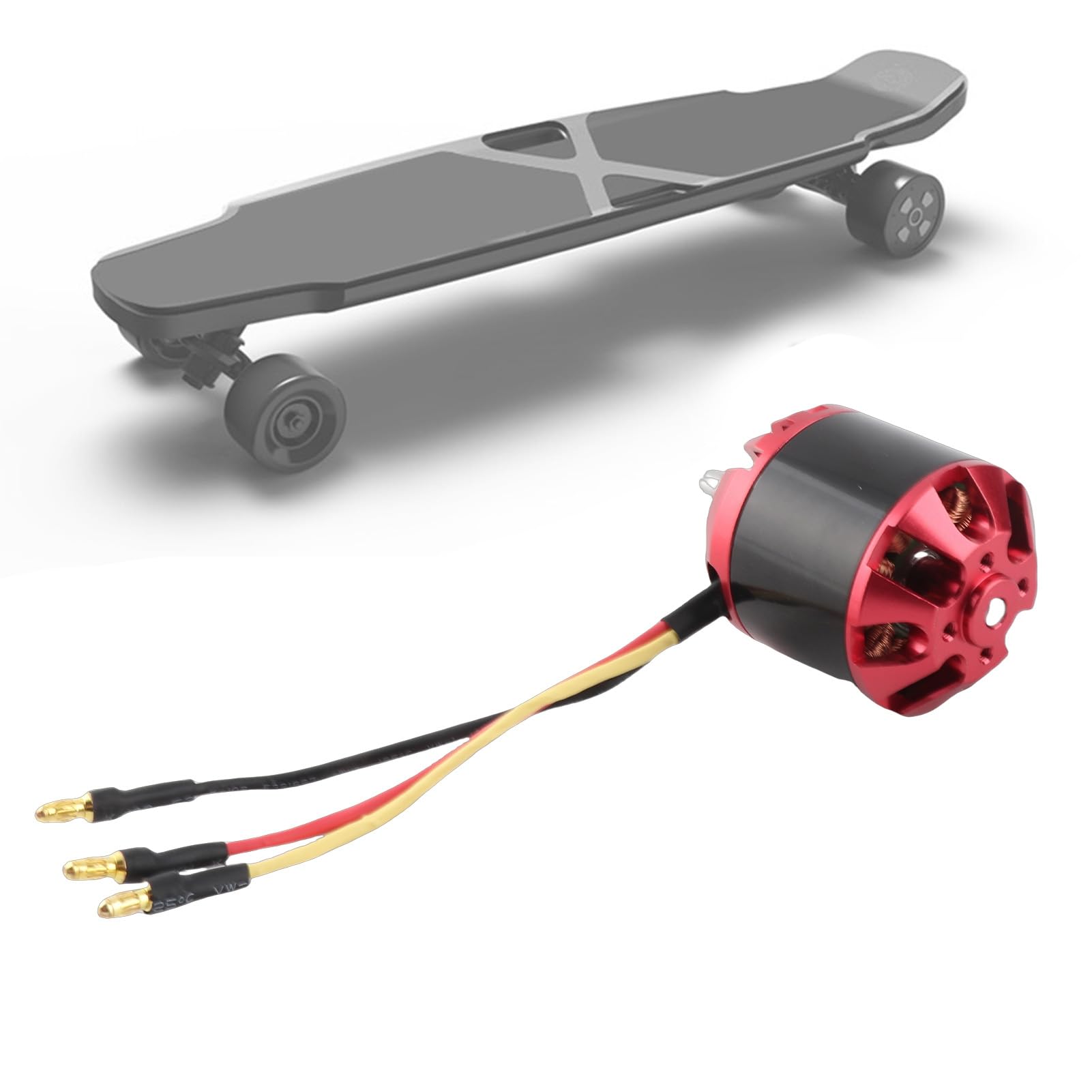 Jiawu Motor sin Escobillas C4250, 560KV, sin Sensor, para Scooter Eléctrico, Aeromodelismo, Alto par, bajo Nivel de Ruido, Potencia Máxima de 1760W, Eje de 5mm