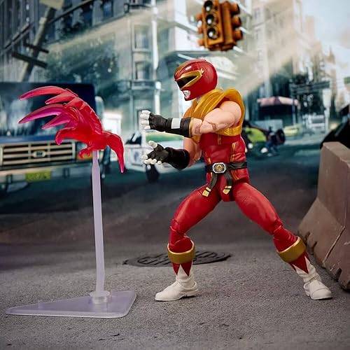 Miniatura 7 de Hasbro Power Rangers x Street Fighter Lightning Collection Figura Morphed Ken Soaring Falcon Ranger 5.9 in
