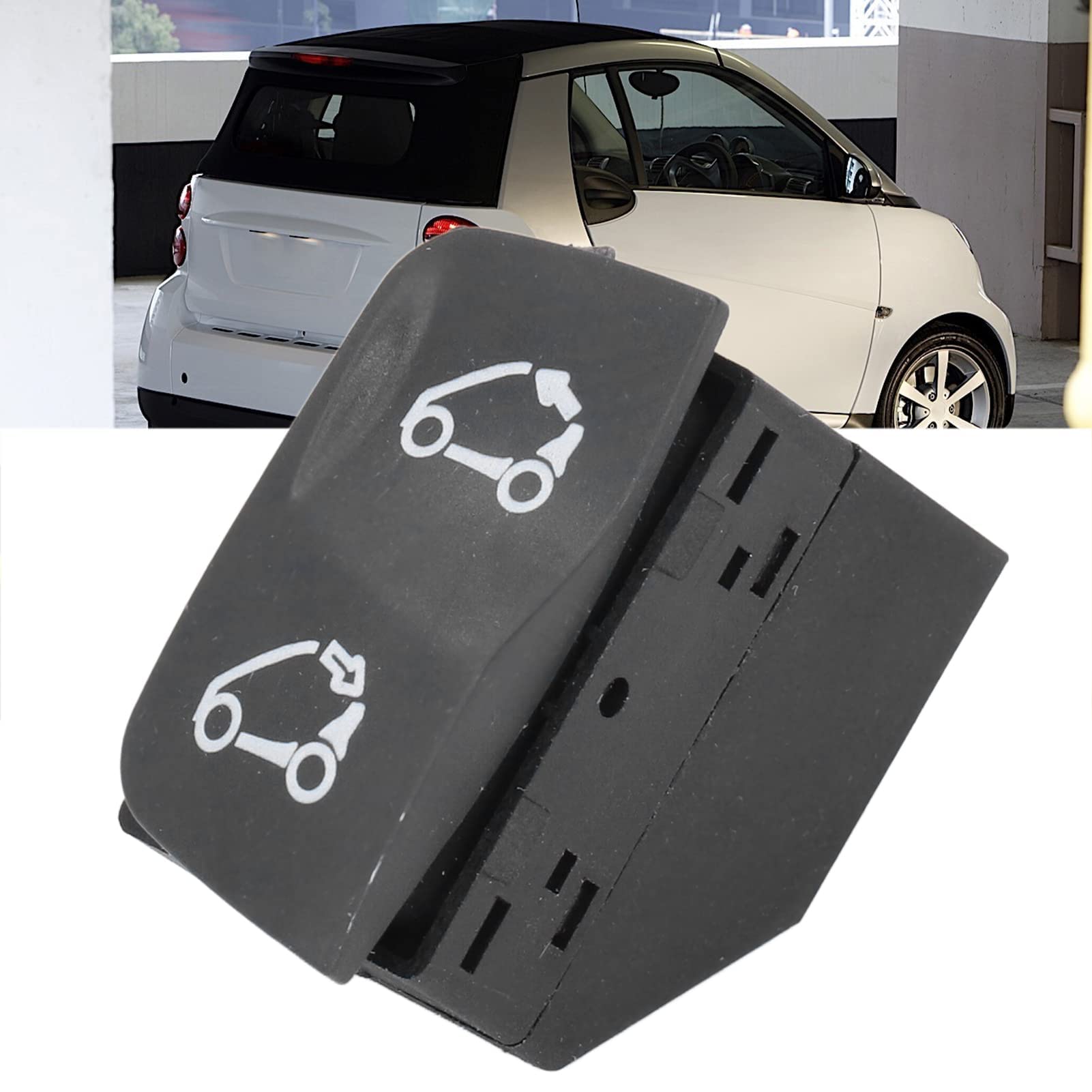 Interruttore Convertibile per Smart Fortwo 451 Cabrio 2007-2015 - Modulo di Controllo Tetto Elettrico ABS di Ricambio (Codice 4518203810) per Apertura/Chiusura Tetto