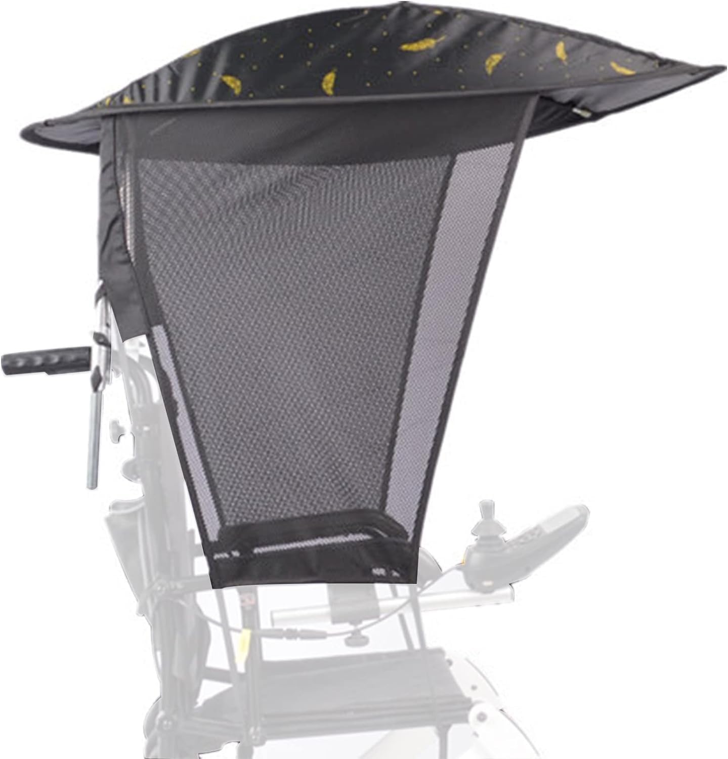 Paraguas Eléctrico Para Silla De Ruedas Toldo Cubierta Para La Lluvia Parasol Ajustable Para Exteriores Soporte Para Paraguas Para La Mayoría De Las Sillas De Ruedas
