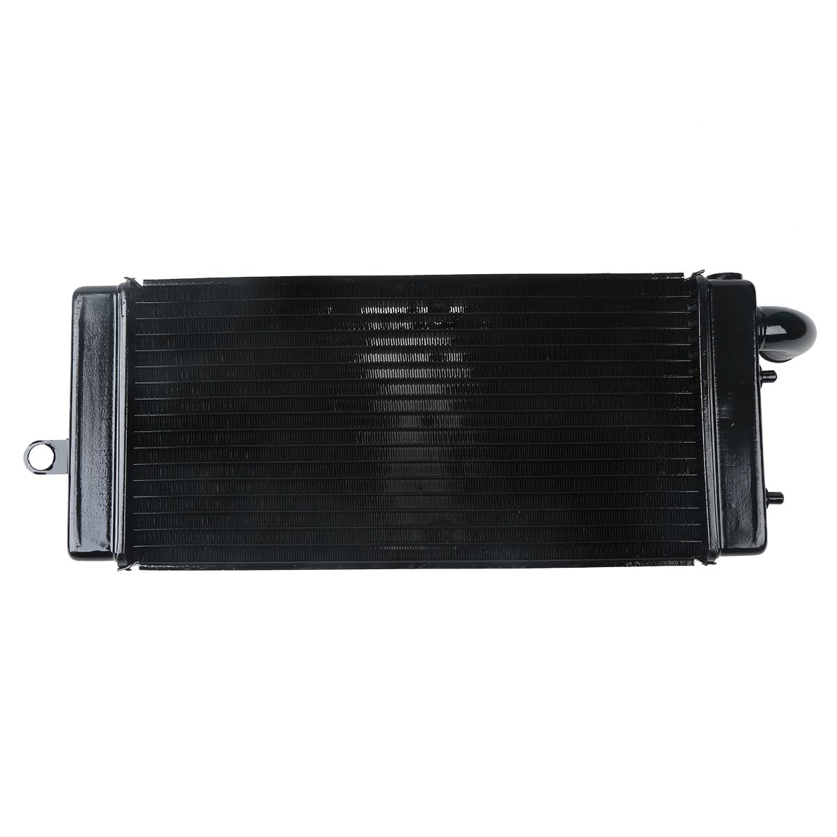 TengChang Motocicleta Negro Aluminio radiador Enfriador para Honda Shadow Ace 750 VT750C 1997 1998 1999 2000 2001 2002 2003