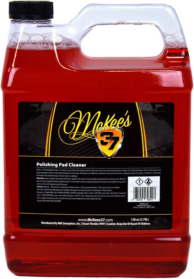 McKee's 37 MK37-5001 Polishing Pad Cleaner, 128 oz.