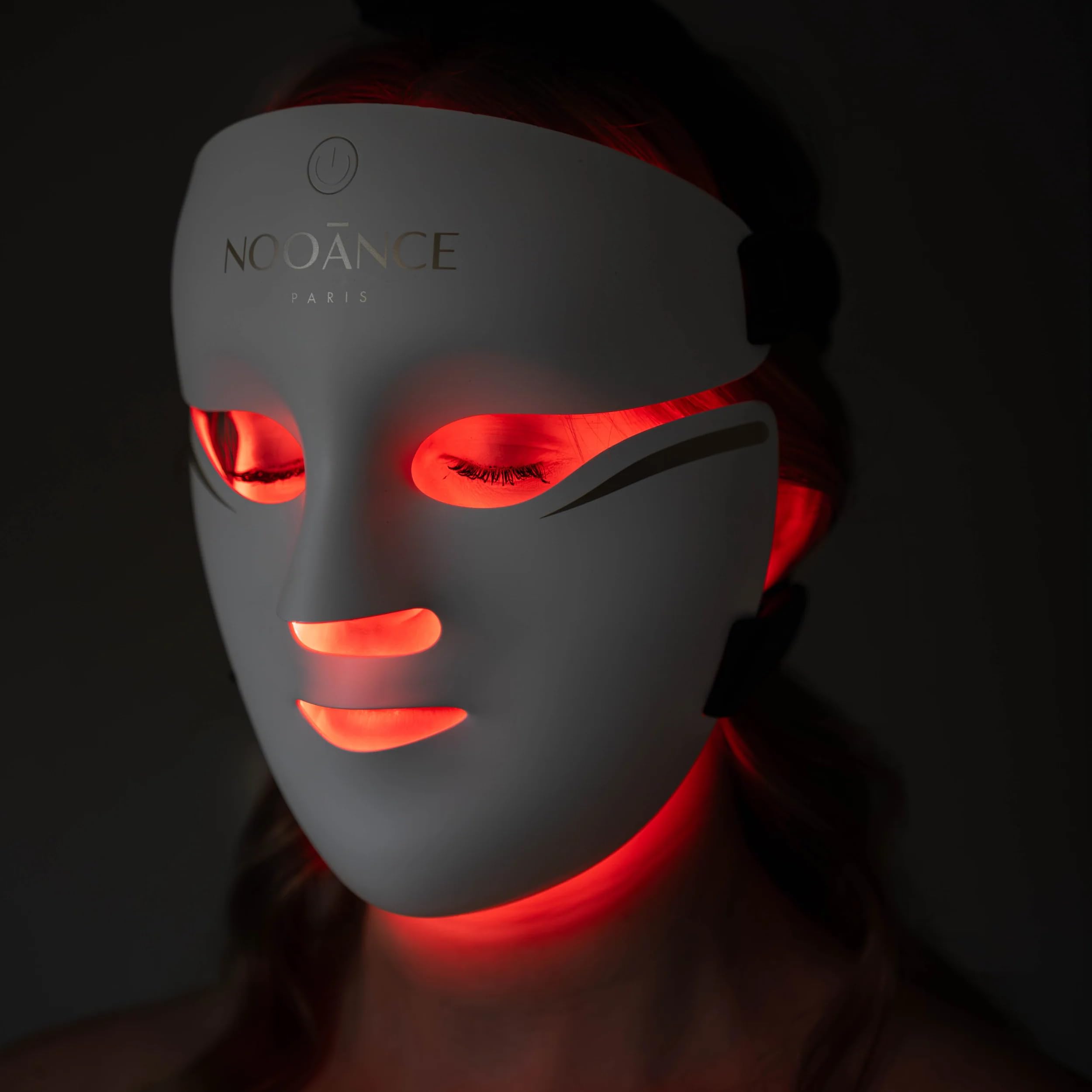 NOOANCE - Masque LED Visage Aurion X252-252 LEDs rouges & infrarouges - Séances nomades de 10 min