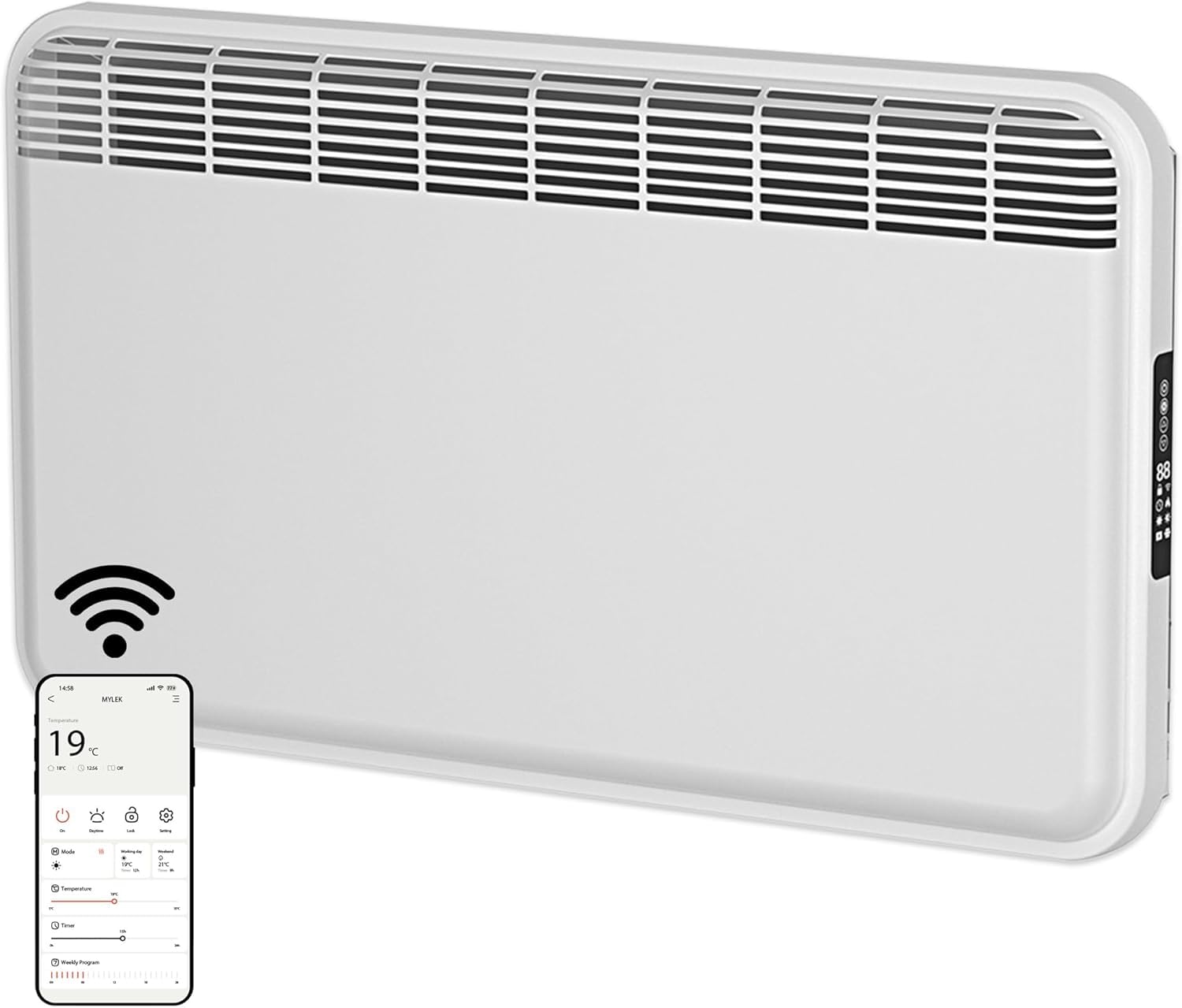 MYLEK WiFi Electric Panel Heater Radiator Review – Best Value for Money?