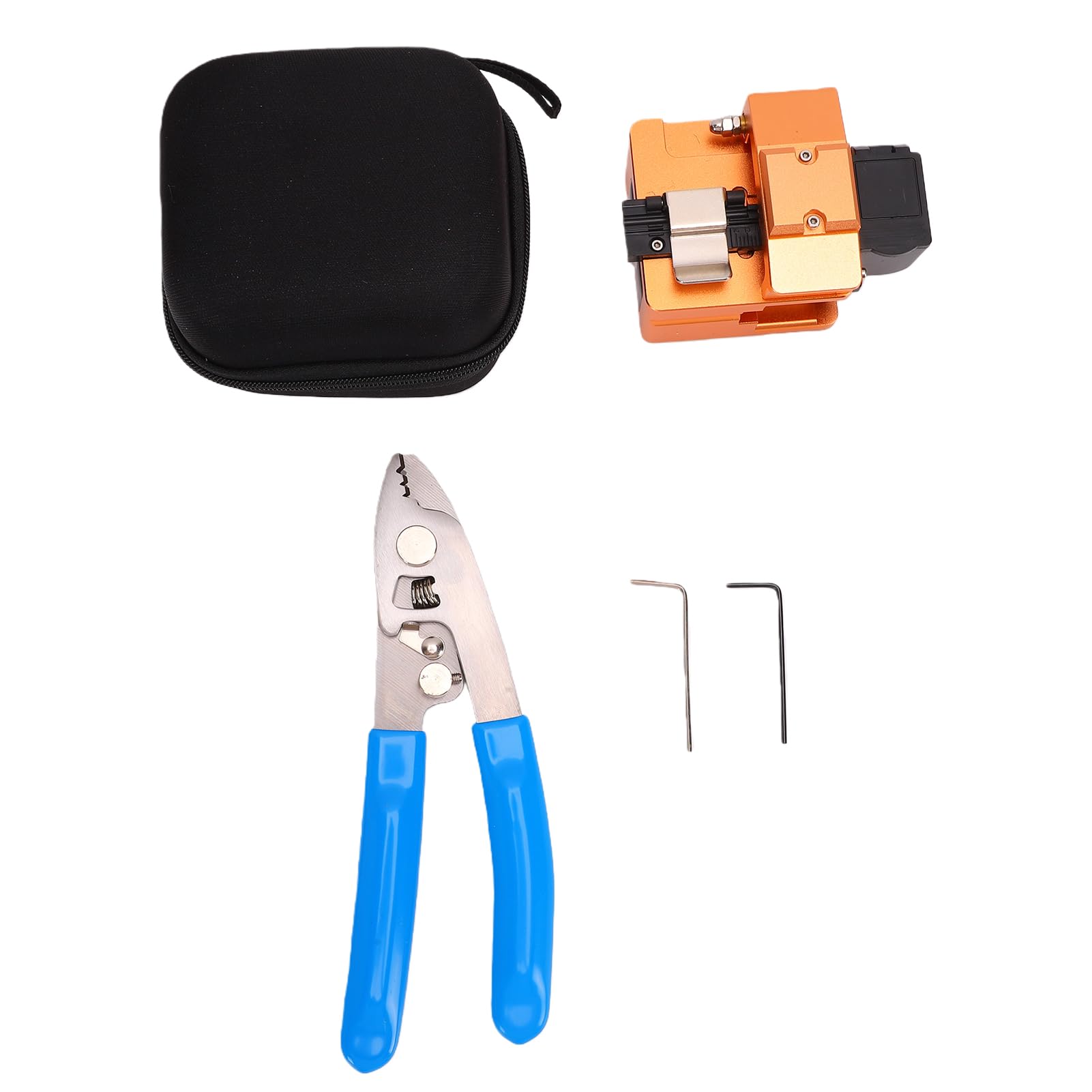 Cortadora de Fibra óptica FTTH con Cuchilla de Acero de Tungsteno, 16 Caras de Corte, 58000 Cortes para Fibras de 0,25 Mm, 0,9 Mm y 3,0