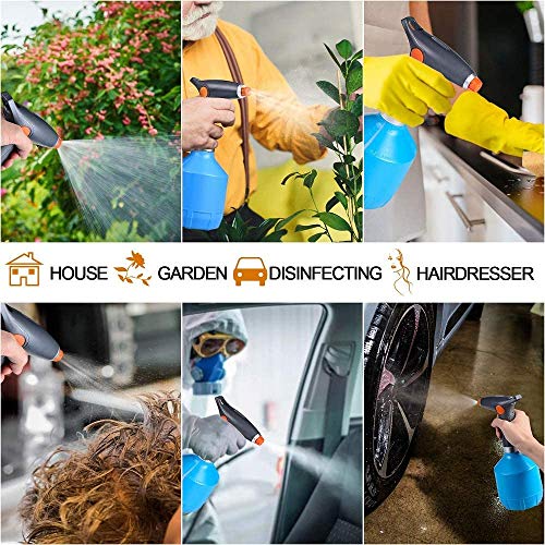 Fiimoo 1L Elektrische Sprühflasche für Zimmer und Garten