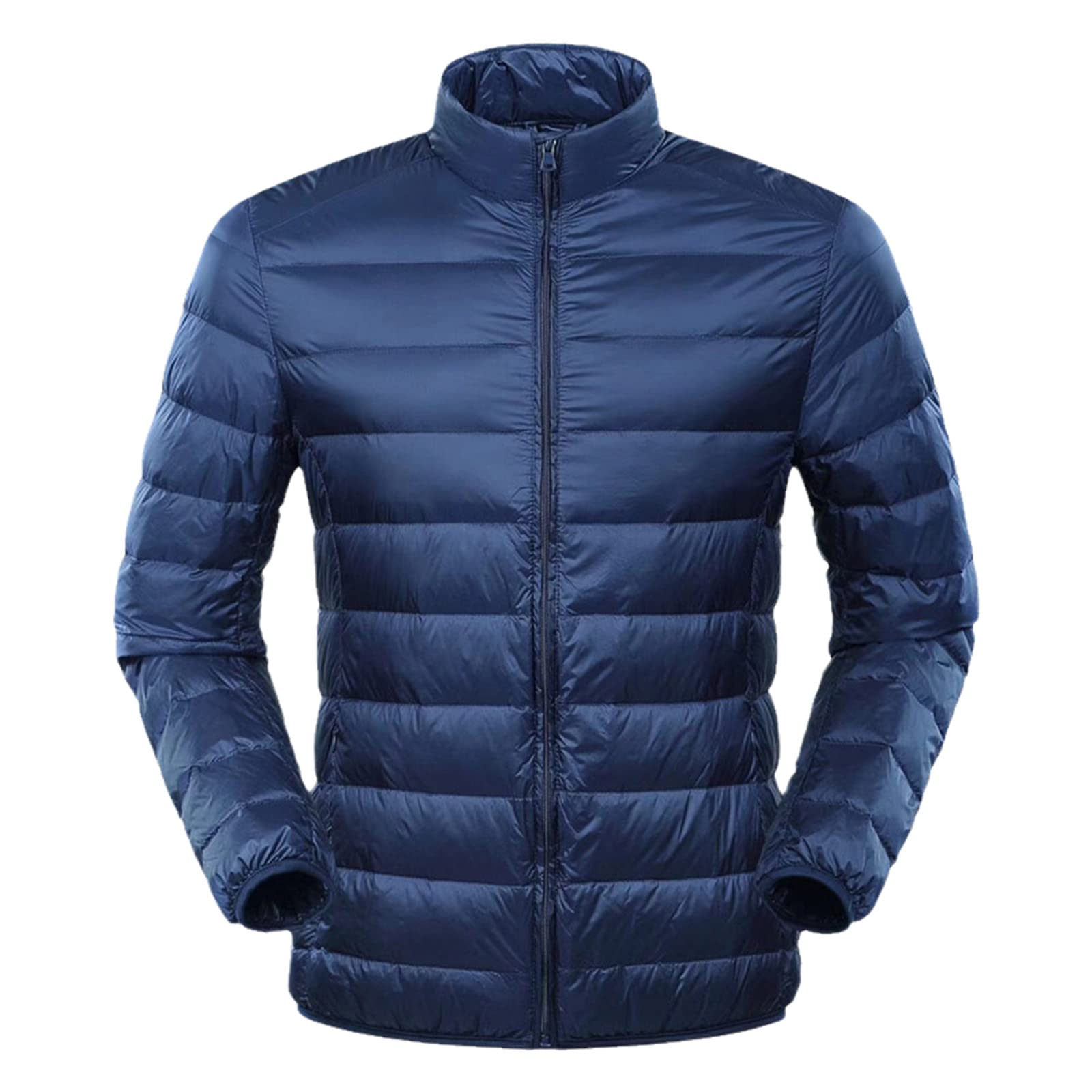 Piumino leggero da uomo giacca a vento giacca leggera piuma, Dainty, 5X-Large