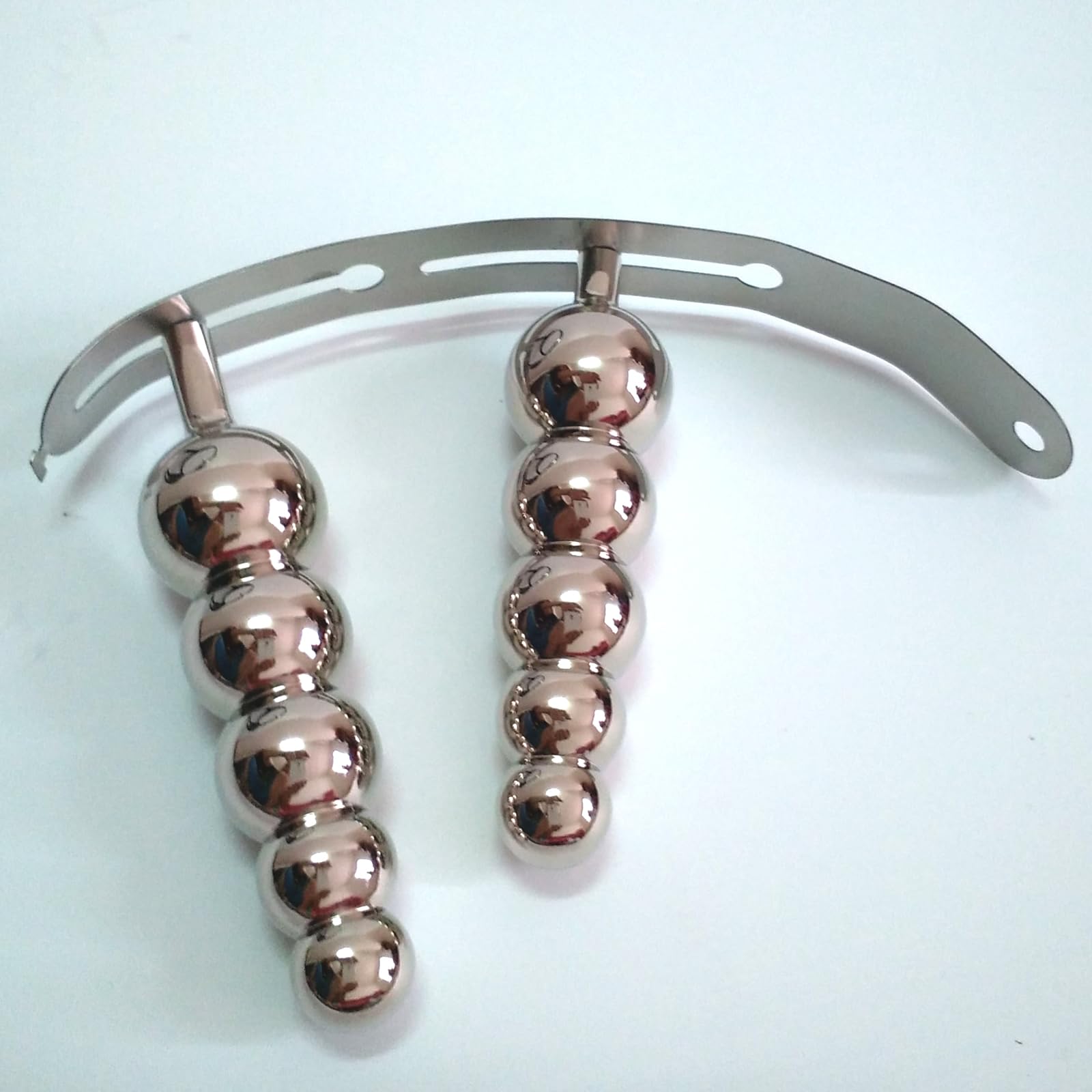 Ceinture de chasteté en acier inoxydable, dispositif de chasteté avec plug anal et plug vaginal amovibles, culotte cage de chasteté, sextoy for femmes et couples(120cm-130cm)