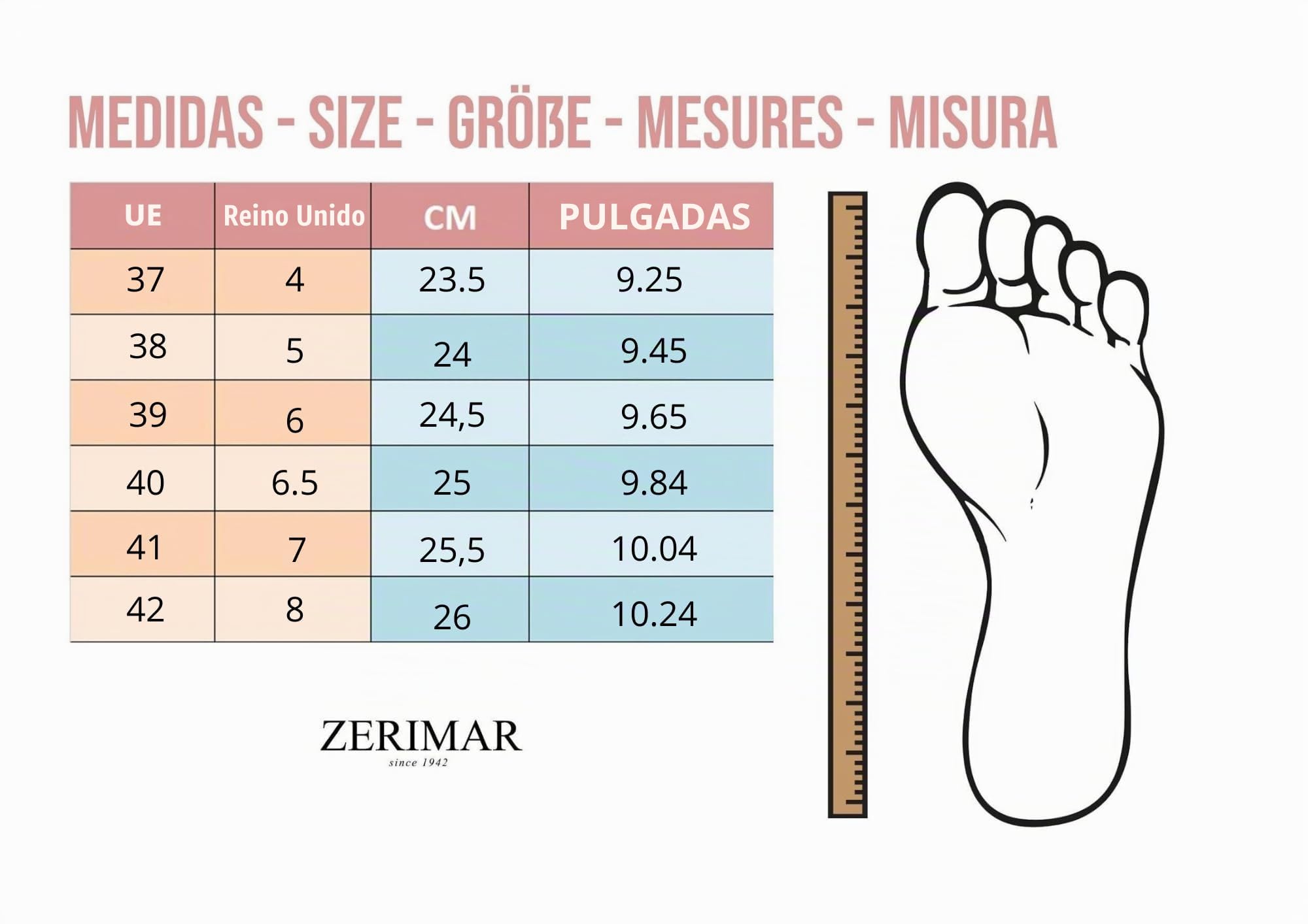 Zerimar Mocasines de Mujer de Piel | Suela de Goma Antideslizante | Plantilla Acolchada Muy Cómoda | Altura del Tacón 3,5 cm | Flexibles