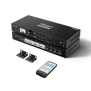 TESmart HDMI マトリックス 4入力4出力 PAP機能 切り替え器 Amazon.co.jp: TESmart HDMI マトリックス 4入力4出力 PAP機能