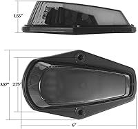 Vista 5 de Luz de marcador de cabina ámbar para Ford F150 F250 F350 1973-1997 F-Series Super Duty Pickup Trucks, 12 luces LED de techo con arnés de cableado
