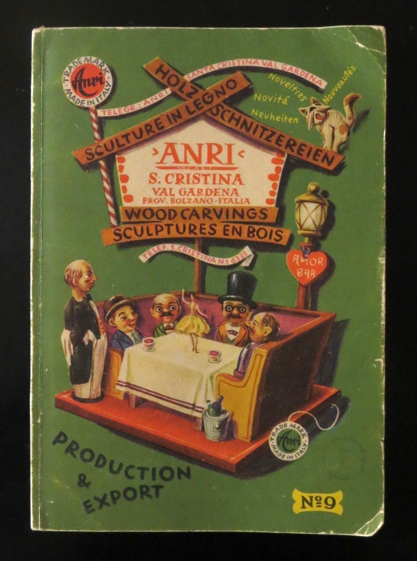 Anri Wood Carvings Catalog 9 Circa 1953 Anri Staff Books