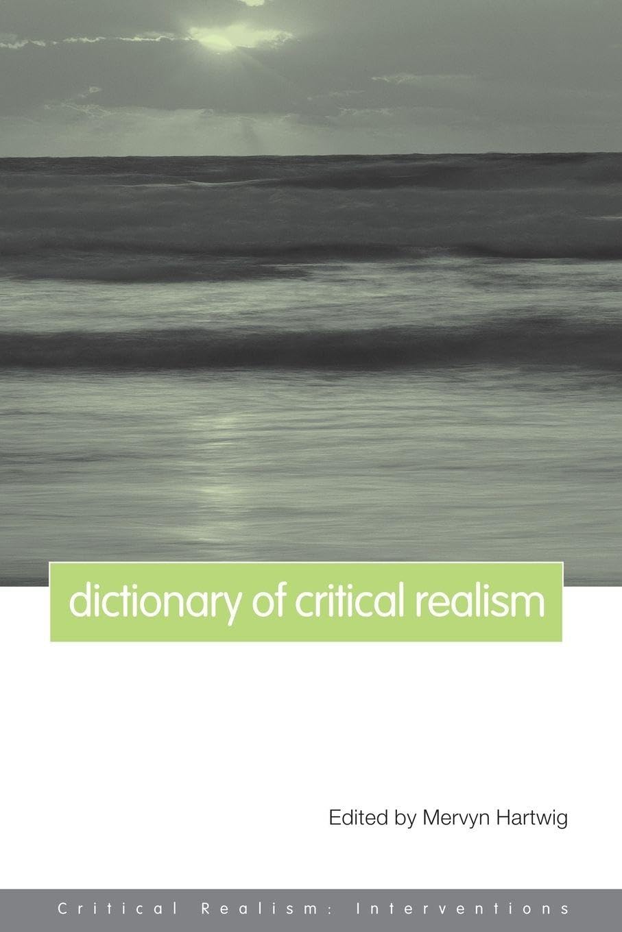 Dictionary of Critical Realism (Critical Realism: Interventions Routledge Critical Realism)
