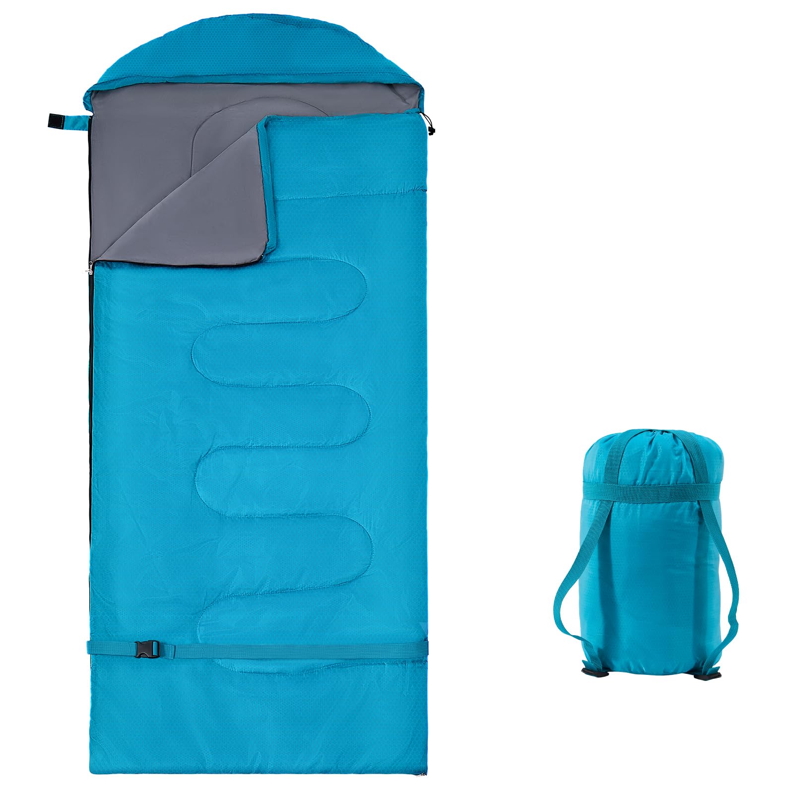 Gigoteuse imperméable pour enfant (150-175 cm) compacte de voyage en camping pour enfants