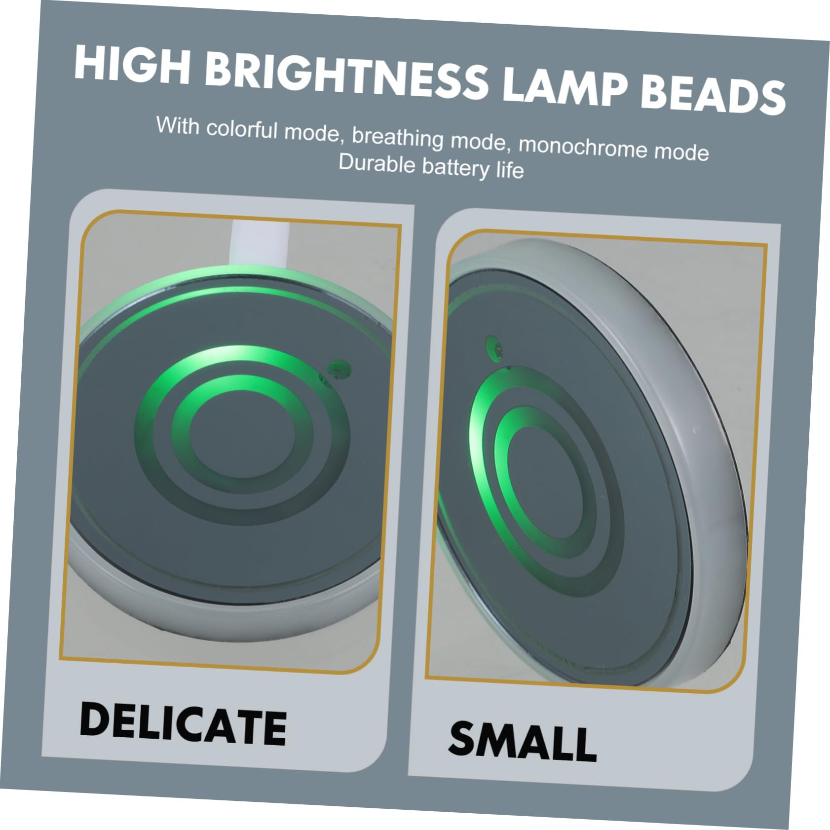 UKCOCO 6piezas Mini Luz Led USB para Coches Atmosfera Luminosa y Multifuncional Accesorios De Decoración Interior para Vehículos