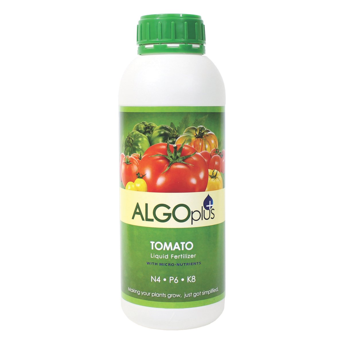 AlgoPlus Tomato - Liquid Fertilizer & Plant Food 1-Liter Bottle