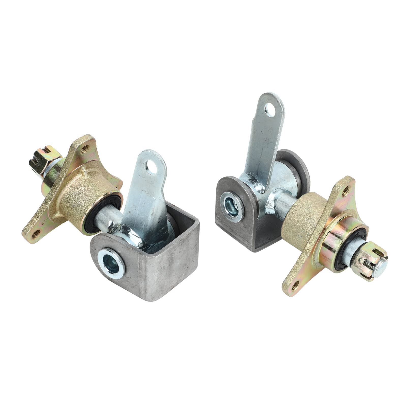 Mozzi Ruota Perno dello Sterzo, Fuso a Snodo in Lega di Acciaio 17 Mm Ad Alta Resistenza per Pneumatici 6 Pollici Quad Bike Go Kart