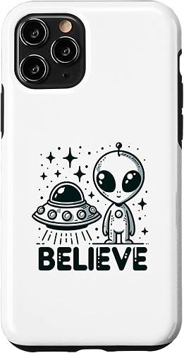 Miniatura 22 de iPhone 14 Pro Believe in Ufo - Alien Believer Case