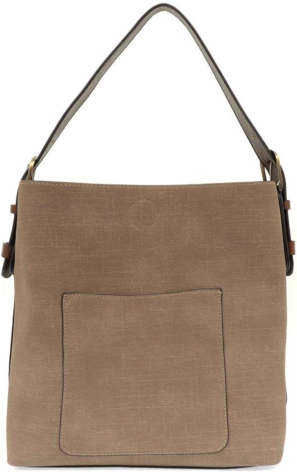 Joy Susan Women’s Hobo Handbag: 2-in-1 Faux Linen - Image 5