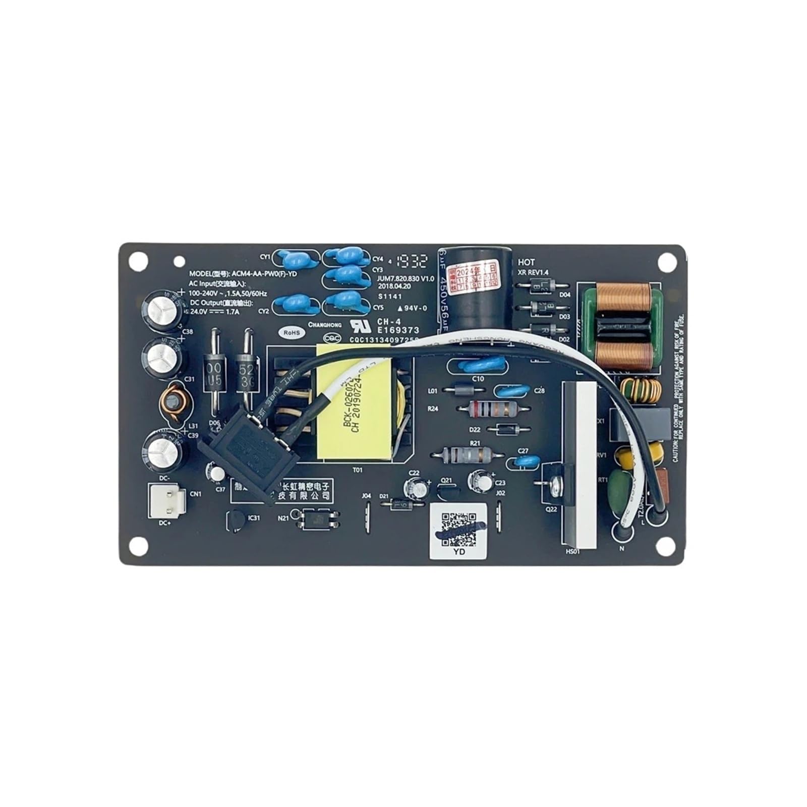 Purificateur Xiaomi en panne ? Circuit imprimé ACM4-AA-PWO carte alimentation de rechange