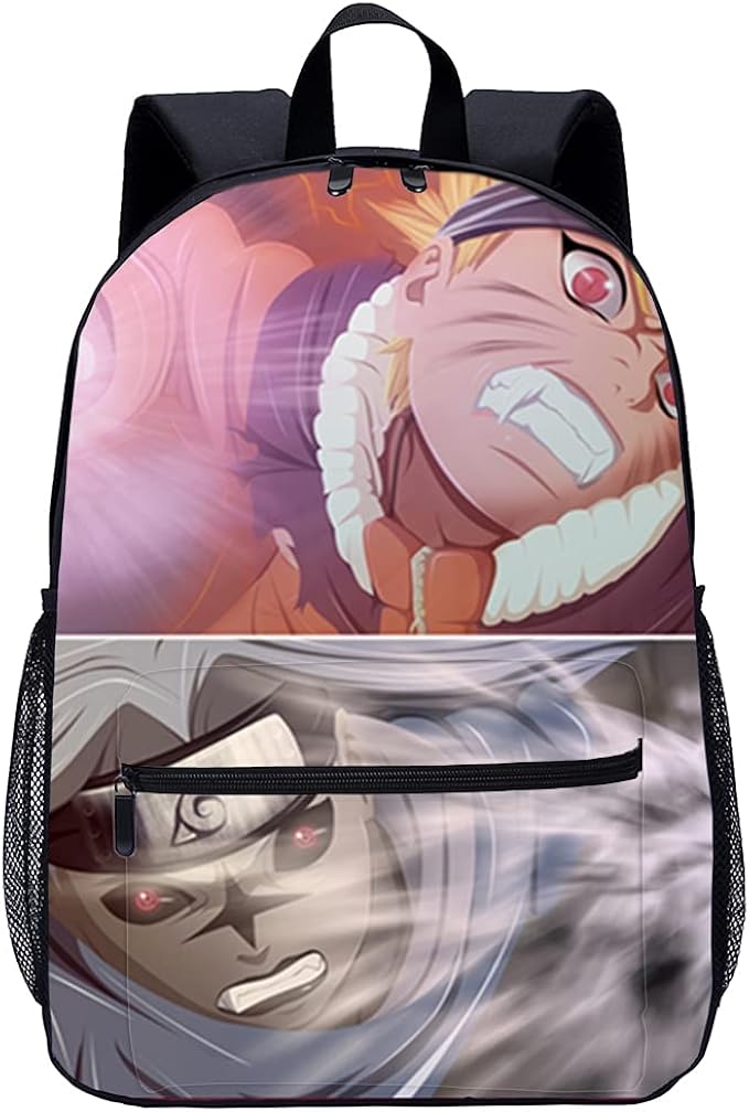 3D printed backpack Leisure backpack Naruto Students, the best choice
