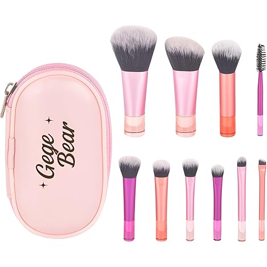 Gege Bear Mini Makeup Brush Set 10 Pcs