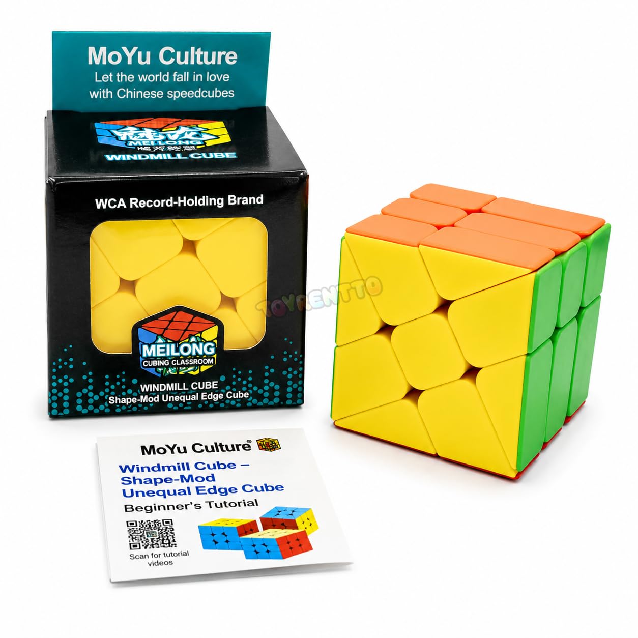 Kid MoYu MFJS Meilong Fisher Cube Stickerless High Speed Mofang Jiaoshi Magic Cube Smooth Turning 3x3 Shape Mod Puzzle Brain Teaser Educational Toy for Kids and Adults-image-38