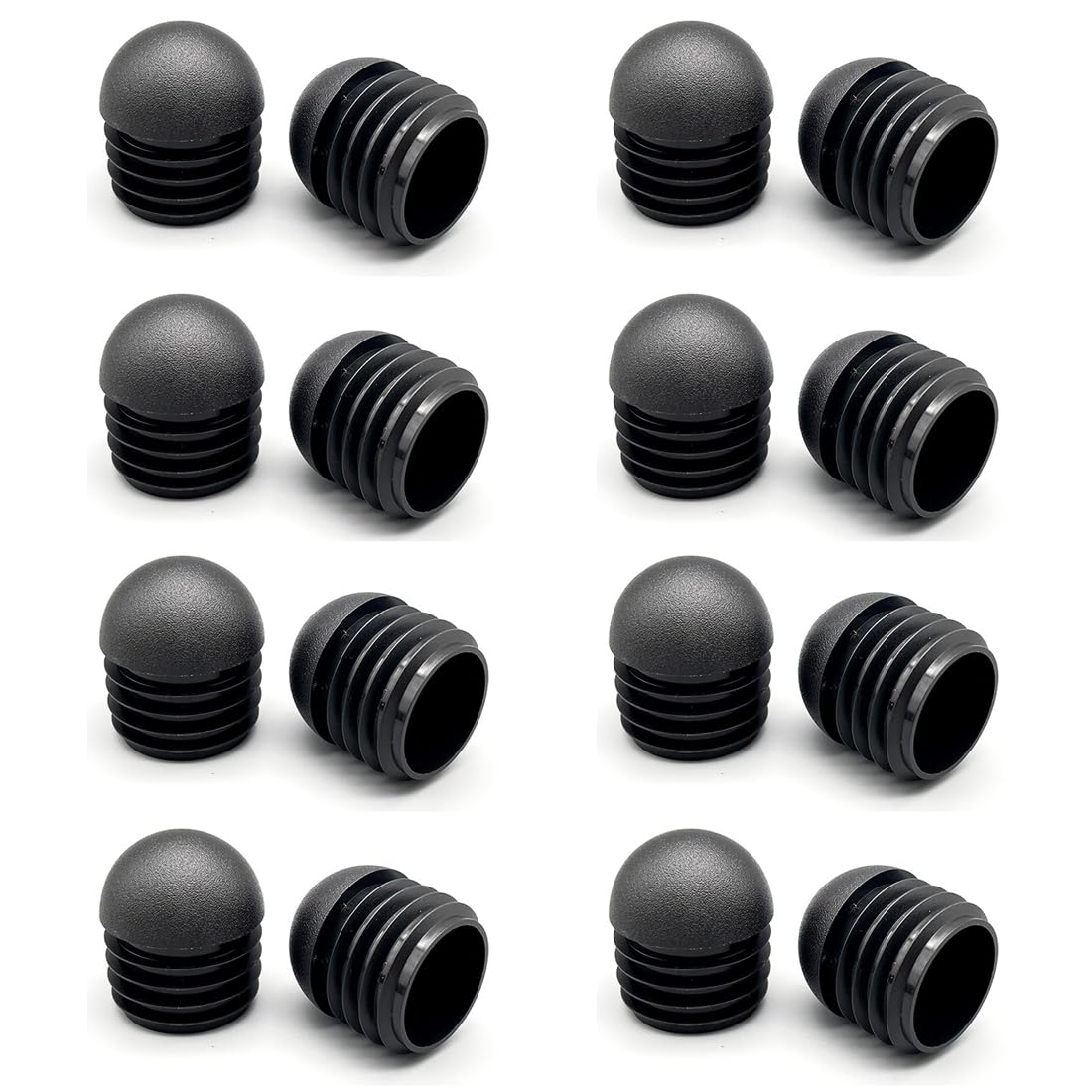 Lntyq Bouchons De Tube De Chaise Ronds Noirs Embouts De Pied De Chaise Rond Embout De Pied De Chaise Protection De Pied De Chaise En Caoutchouc 32 Pieces 16 Mm 85355805