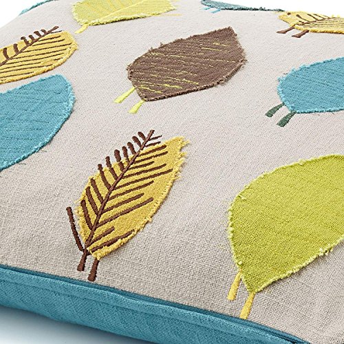 Olandese Decor Scarver 45 x 45 cm Olio Cuscino Blu...