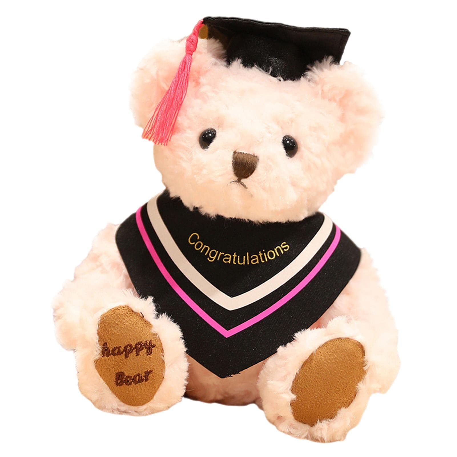 Amazon.co.jp: テディベア ぬいぐるみ 卒業帽子 角帽をはる熊 可愛い