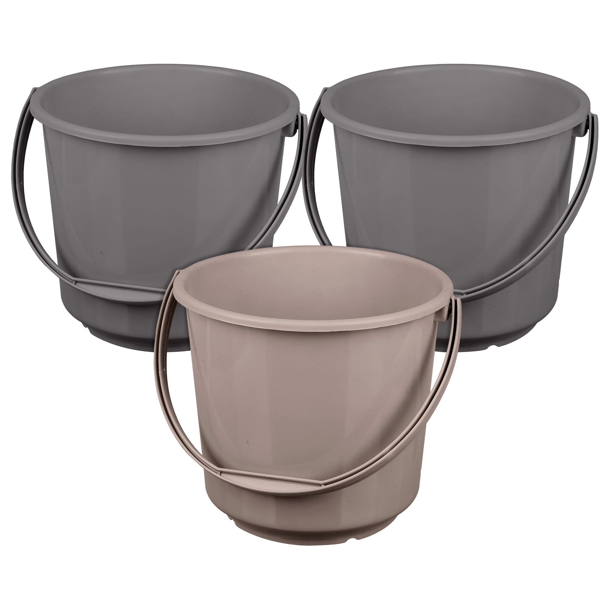 Kuber Industries Bucket | Plastic Bucket for Mopping | Storage Container Bucket | Water Storage Bucket | Plain Bucket | 5 LTR | Pack of 3 | Multi (B0CW3FBDJC) Amazon Price History, Amazon Price Tracker