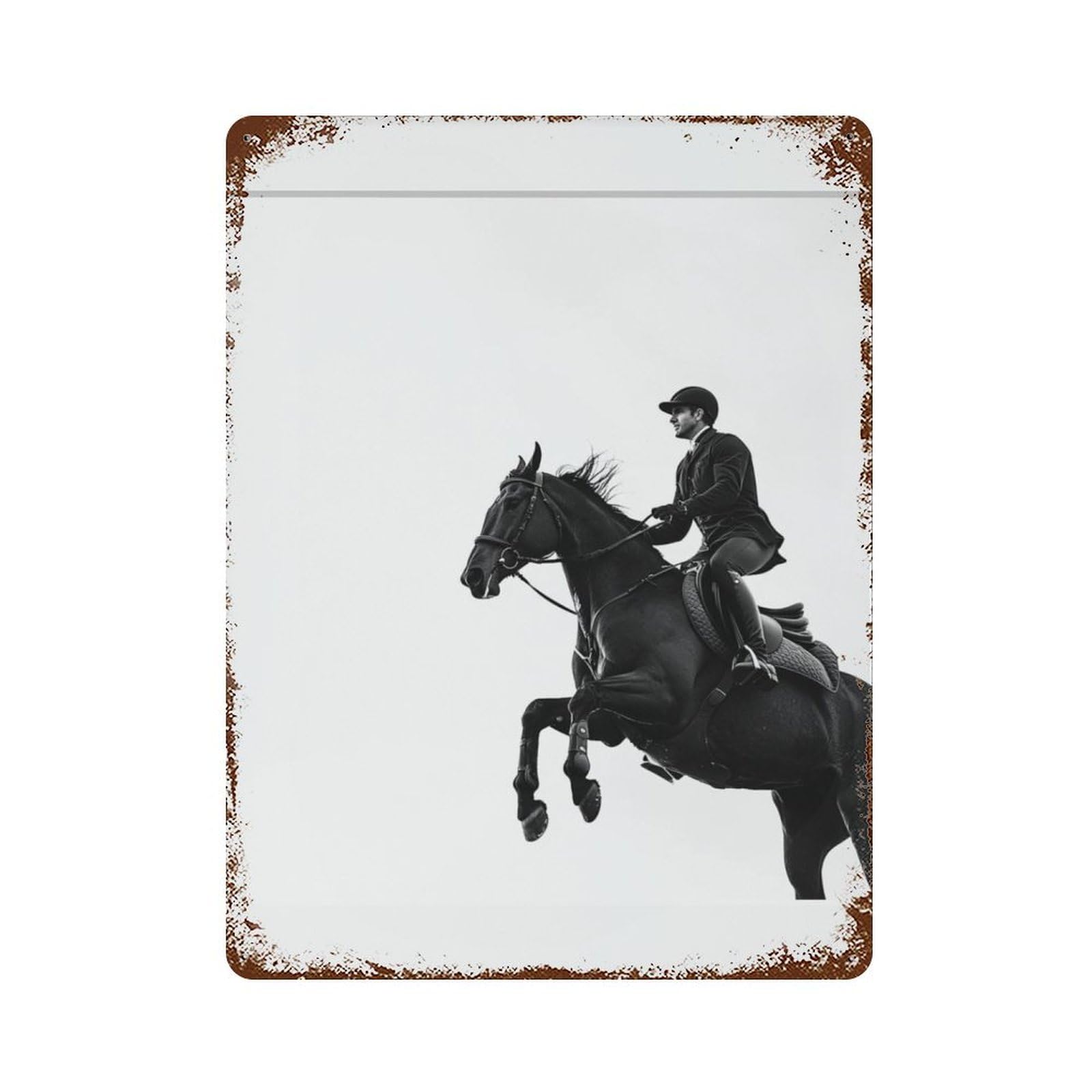 xiaoxiaoshen Horse Photography S1 Wall Decor Art Metal Tin Poster Modern Home Decor Art Home Bar Shop Decorations Vintage Sign 40x30cm