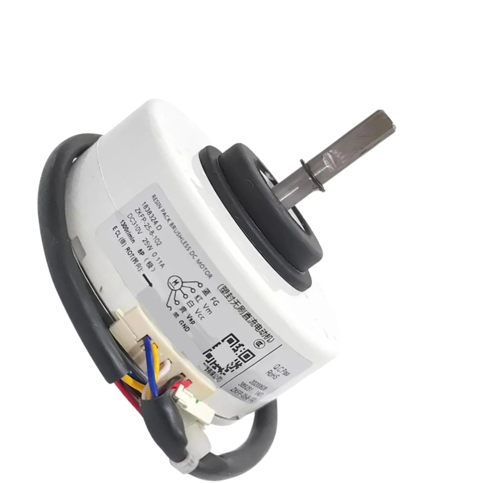 Compatibile con Hisense 1838324.D ZKFP-25-8-102, Motore Ventola CC Senza spazzole for Ventola Interna del condizionatore d'Aria a frequenza variabile