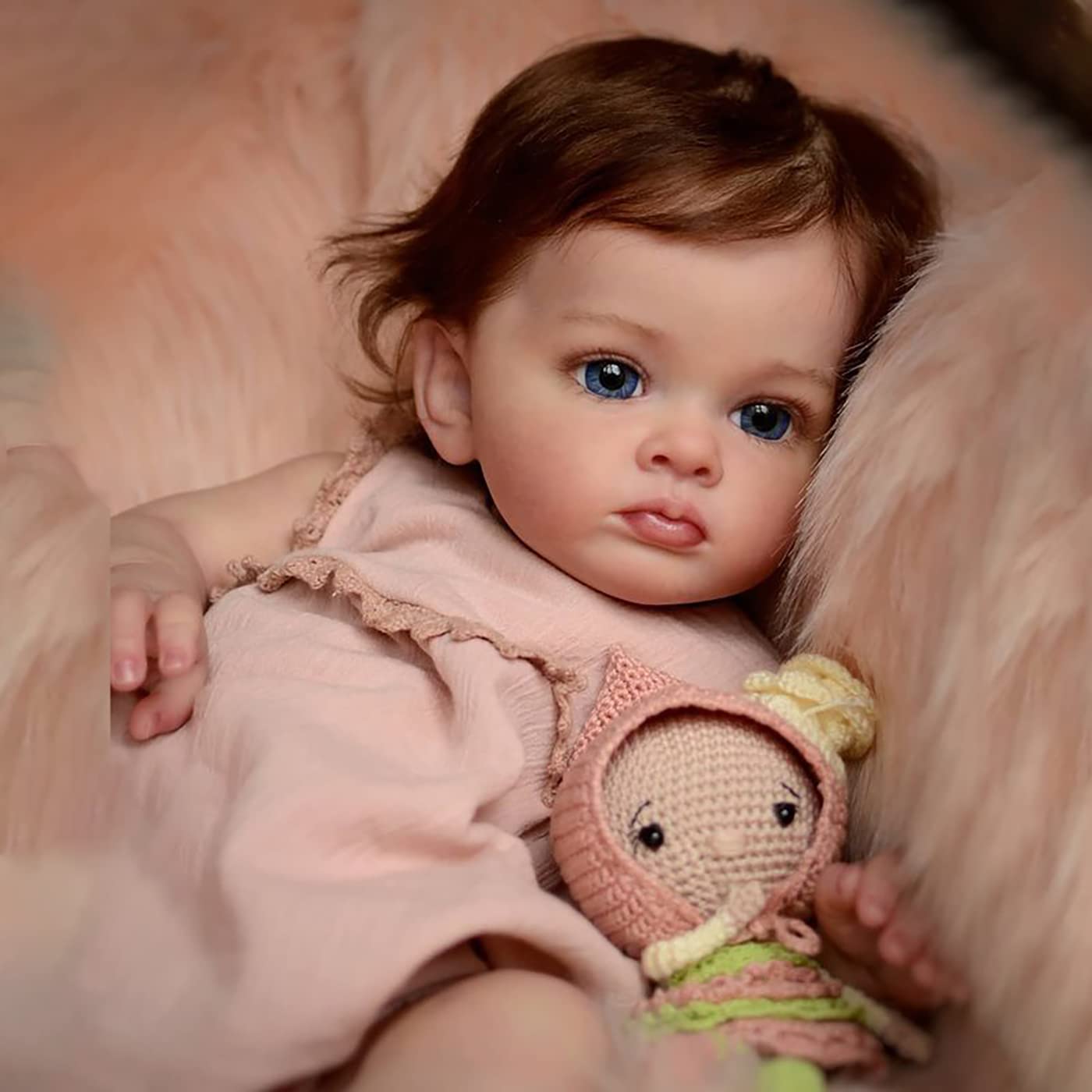 手作り人形かわいい赤ちゃん3 D皮膚静脈血糸プレゼント Amazon | 赤ちゃん 3d へその緒入れ フィギュア 出産祝いギフト